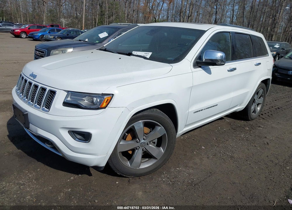 2015 JEEP GRAND CHEROKEE OVERLAND VIN: 1C4RJFCG3FC613088