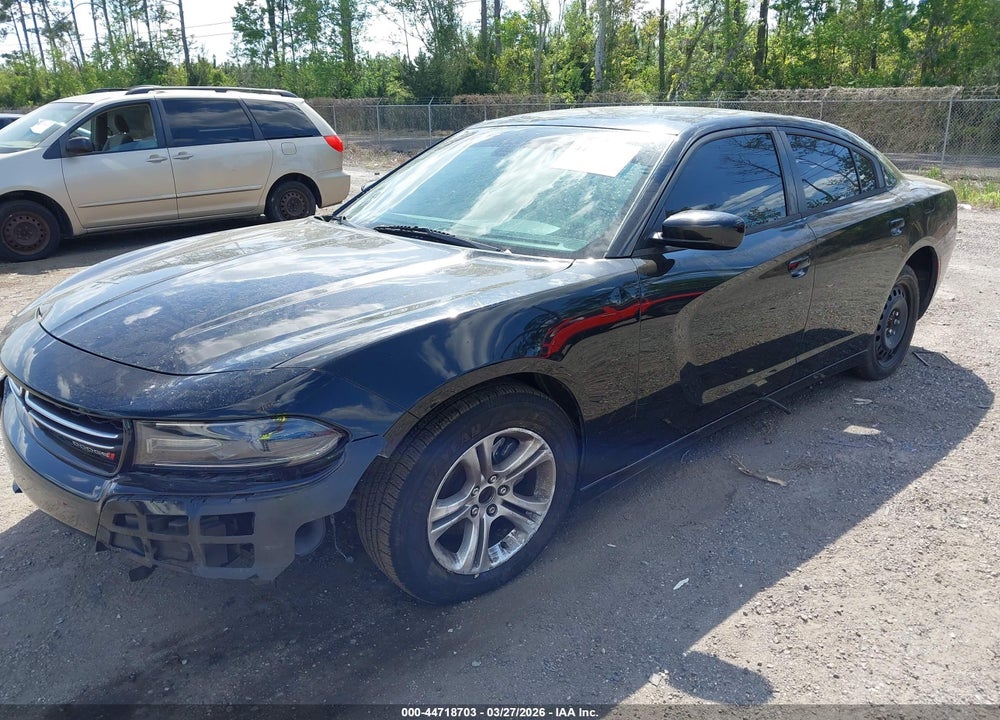 2015 DODGE CHARGER SE VIN: 2C3CDXBG5FH801407