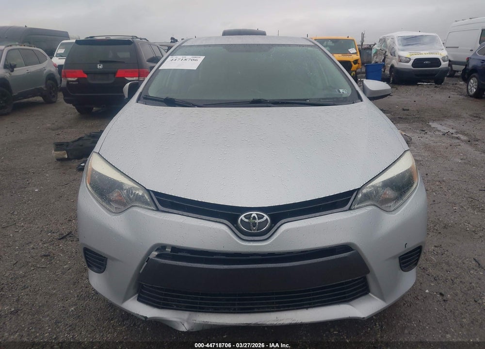 2015 TOYOTA COROLLA LE VIN: 2T1BURHE5FC253900