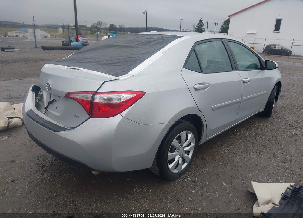 2015 TOYOTA COROLLA LE VIN: 2T1BURHE5FC253900