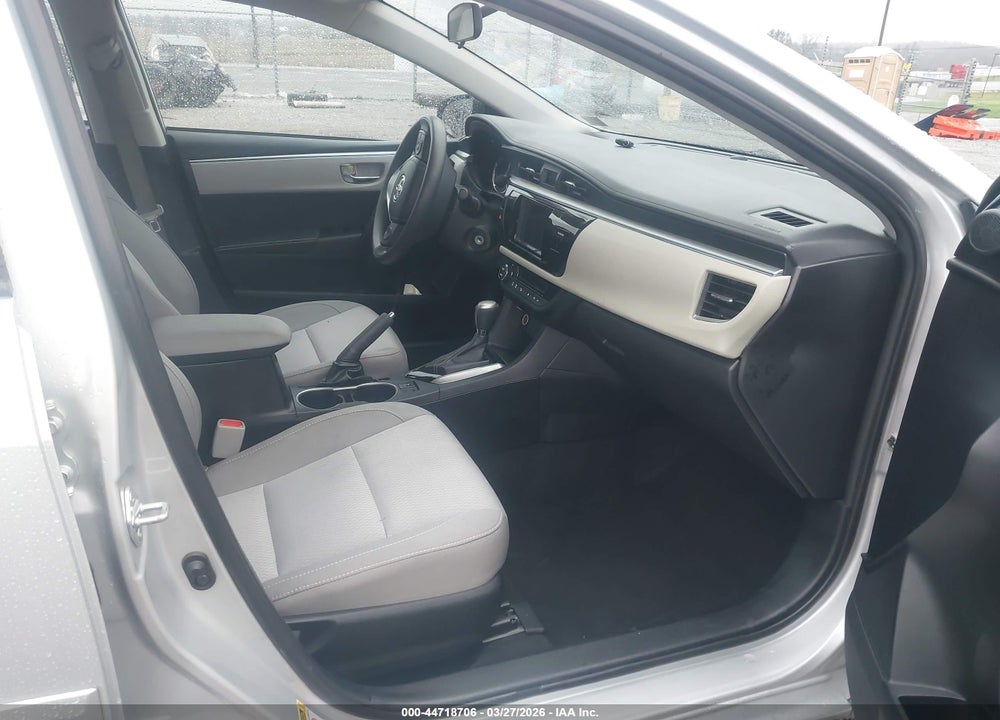 2015 TOYOTA COROLLA LE VIN: 2T1BURHE5FC253900