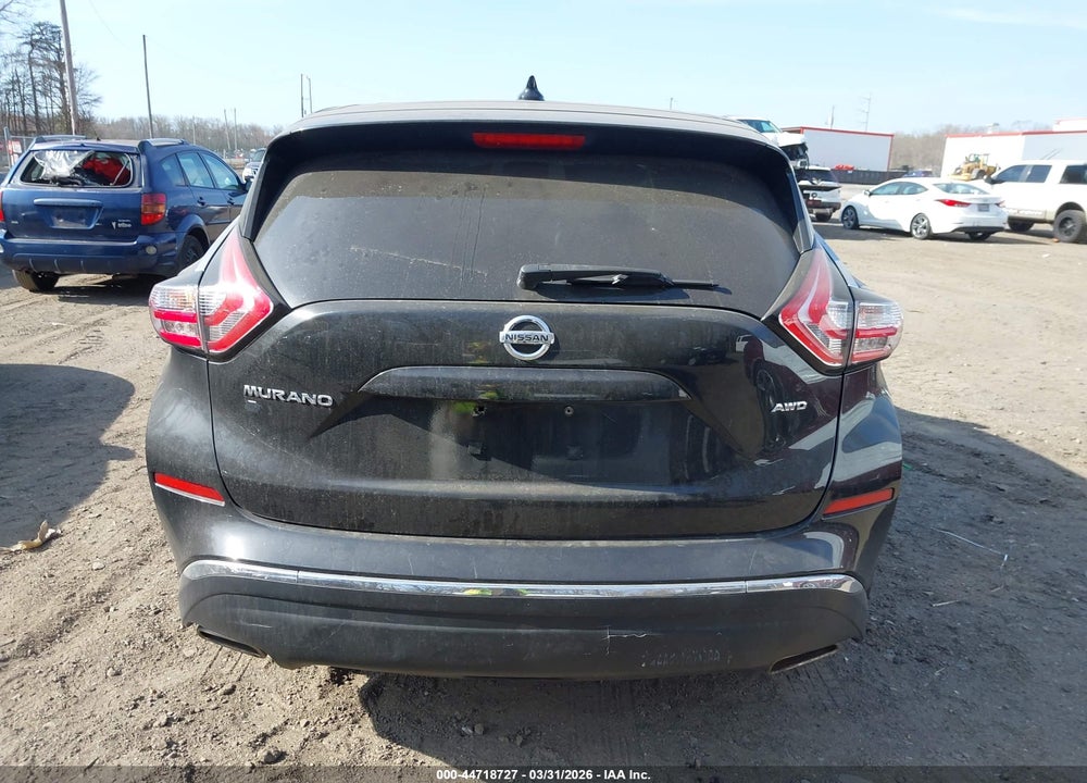 2018 NISSAN MURANO S VIN: 5N1AZ2MH1JN137616