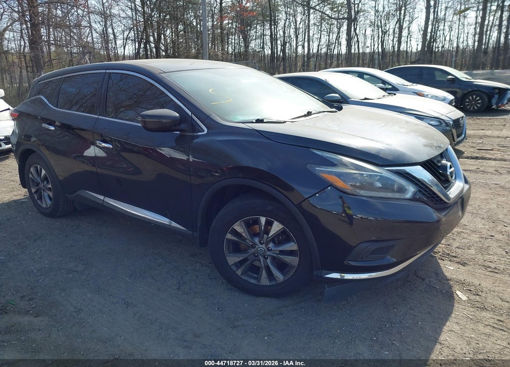 2018 NISSAN MURANO S VIN: 5N1AZ2MH1JN137616