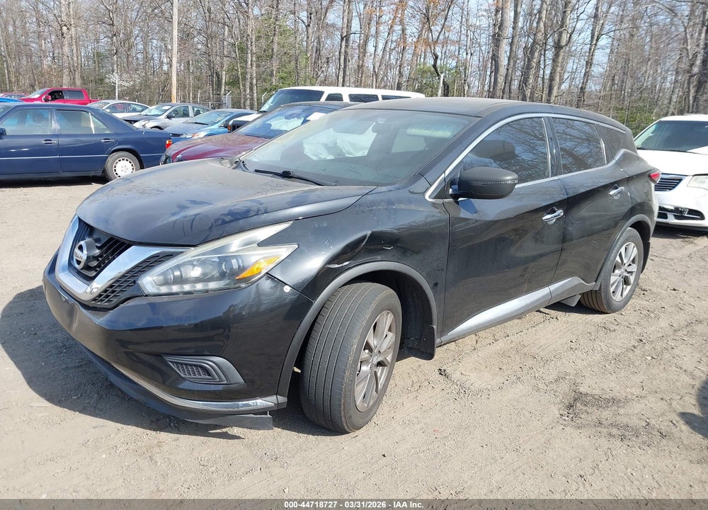 2018 NISSAN MURANO S VIN: 5N1AZ2MH1JN137616