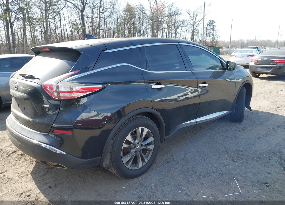 2018 NISSAN MURANO S VIN: 5N1AZ2MH1JN137616