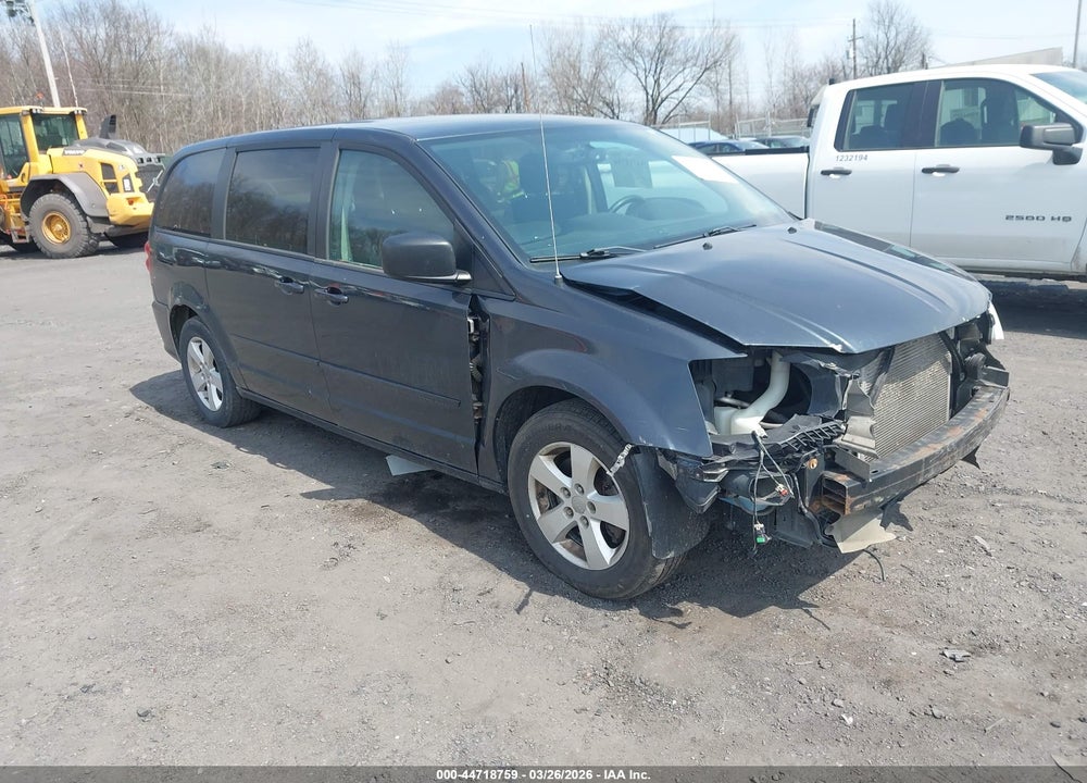 2013 DODGE GRAND CARAVAN SE VIN: 2C4RDGBG7DR735875