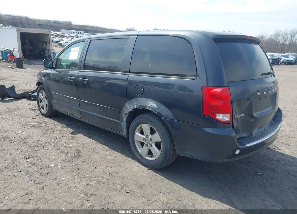 2013 DODGE GRAND CARAVAN SE VIN: 2C4RDGBG7DR735875