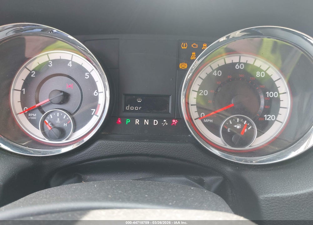 2013 DODGE GRAND CARAVAN SE VIN: 2C4RDGBG7DR735875