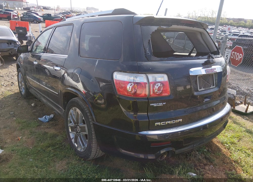 2012 GMC ACADIA DENALI VIN: 1GKKRTED4CJ317049