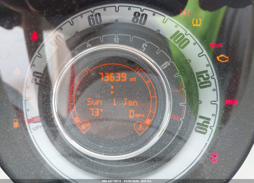 2013 FIAT 500 POP VIN: 3C3CFFAR5DT688859