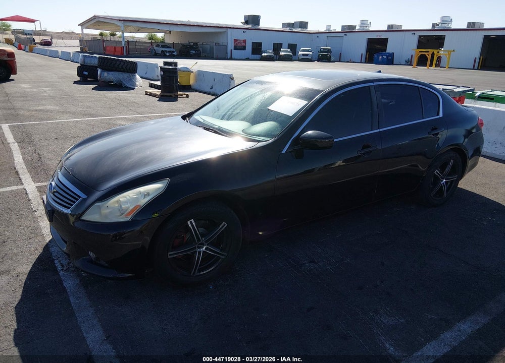 2012 INFINITI G25 JOURNEY VIN: JN1DV6AP5CM701389