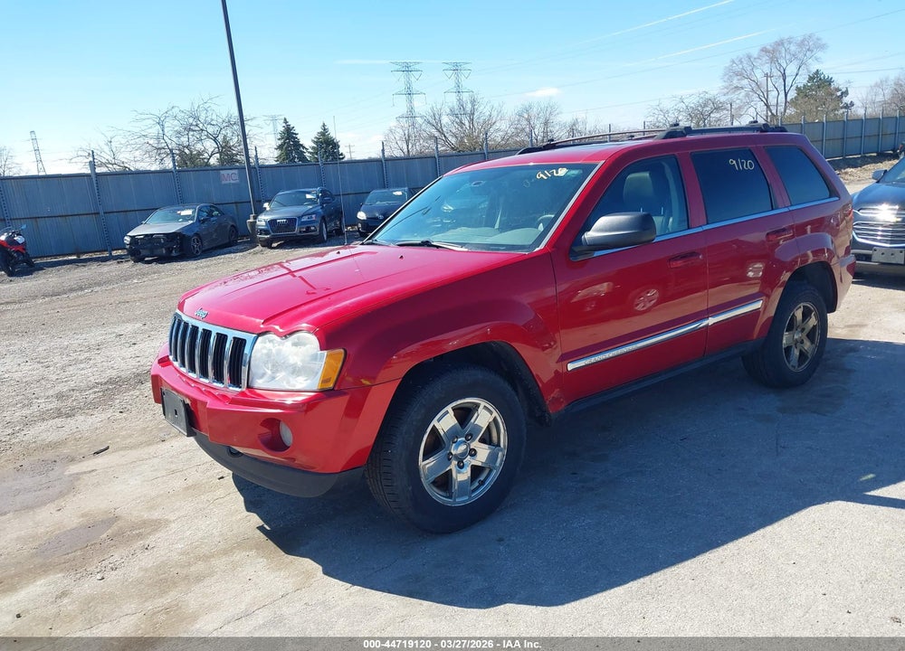 2005 JEEP GRAND CHEROKEE LIMITED VIN: 1J4HR58265C531800