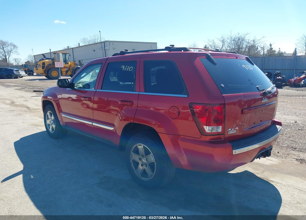 2005 JEEP GRAND CHEROKEE LIMITED VIN: 1J4HR58265C531800