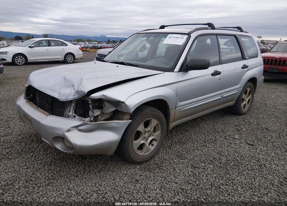 2003 SUBARU FORESTER XS VIN: JF1SG65613H769896