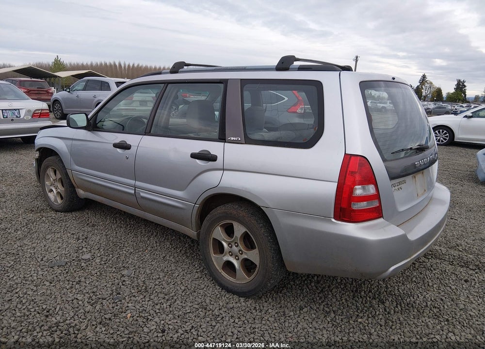 2003 SUBARU FORESTER XS VIN: JF1SG65613H769896