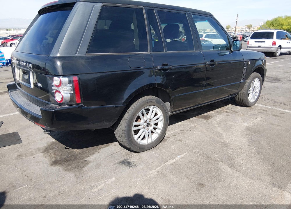 2012 LAND ROVER RANGE ROVER HSE VIN: SALME1D48CA381366