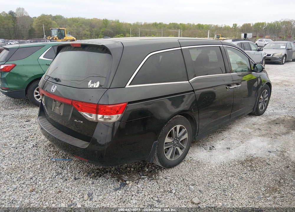 2014 HONDA ODYSSEY TOURING/TOURING ELITE VIN: 5FNRL5H96EB006778