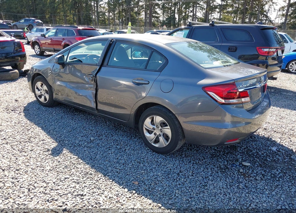 2013 HONDA CIVIC LX VIN: 19XFB2F54DE203862