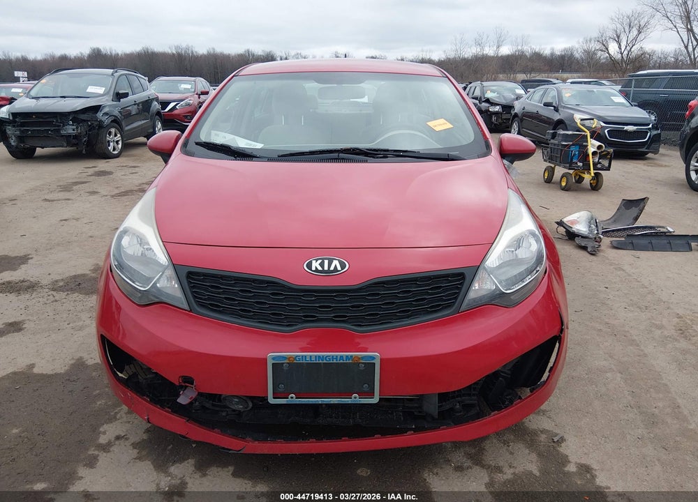 2013 KIA RIO LX VIN: KNADM4A33D6203602