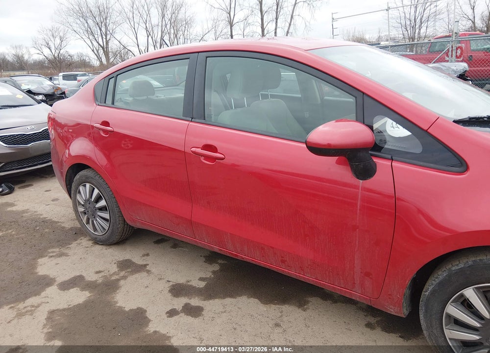 2013 KIA RIO LX VIN: KNADM4A33D6203602