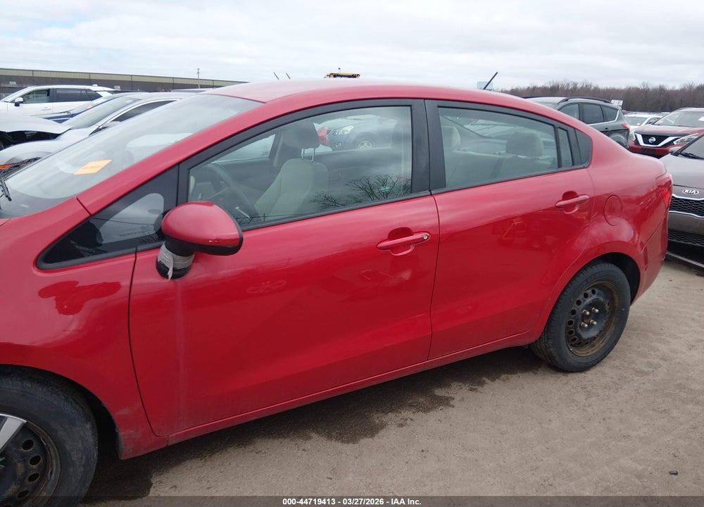 2013 KIA RIO LX VIN: KNADM4A33D6203602