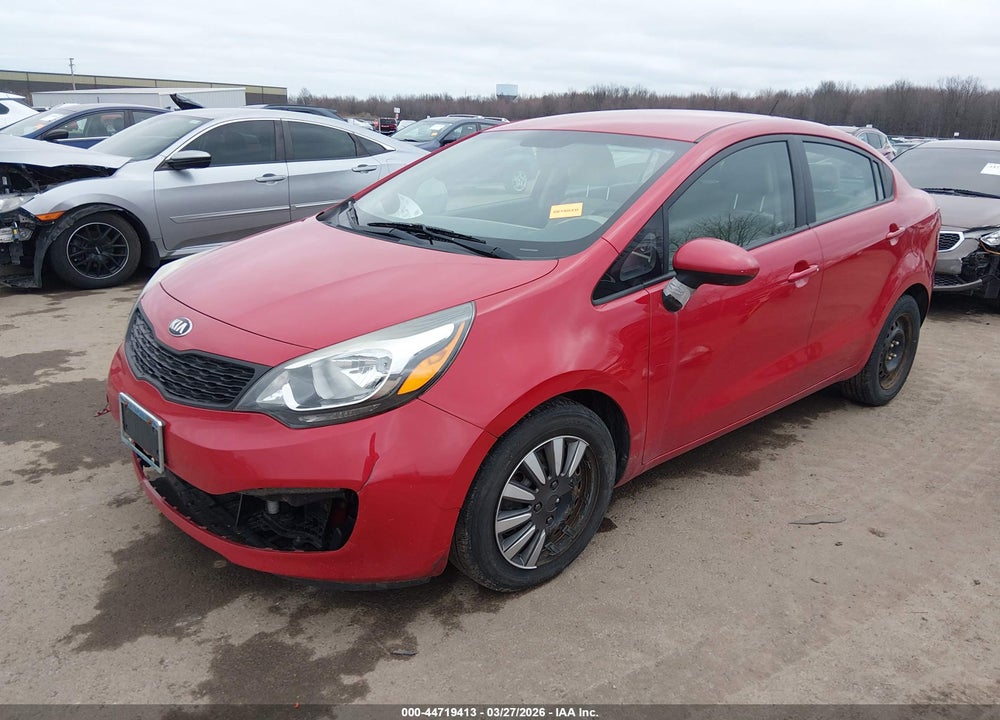 2013 KIA RIO LX VIN: KNADM4A33D6203602