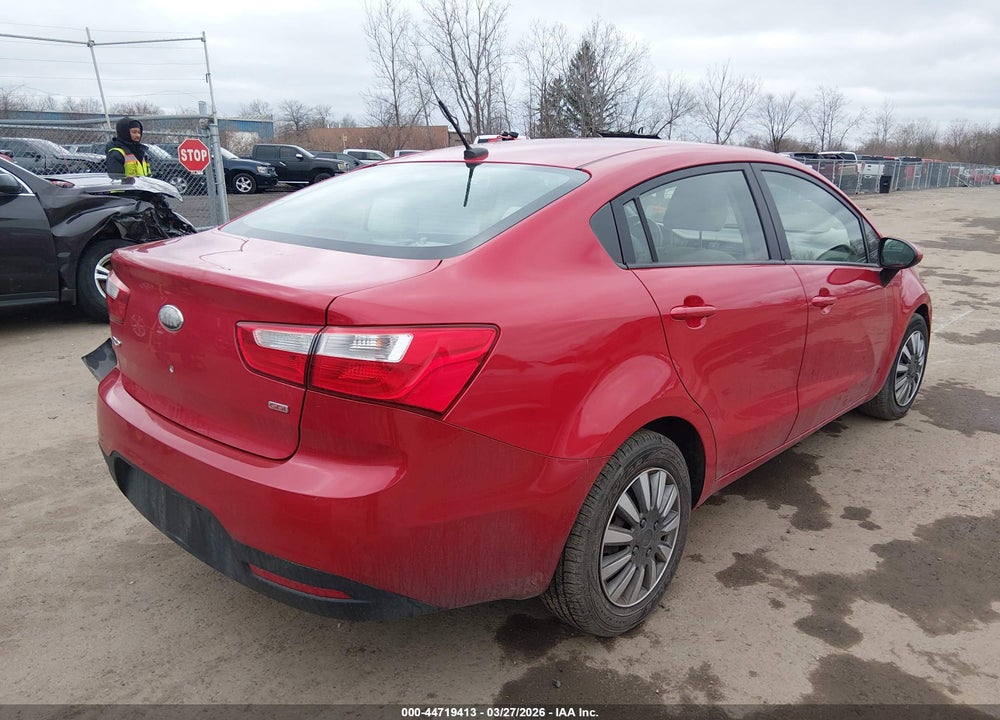 2013 KIA RIO LX VIN: KNADM4A33D6203602