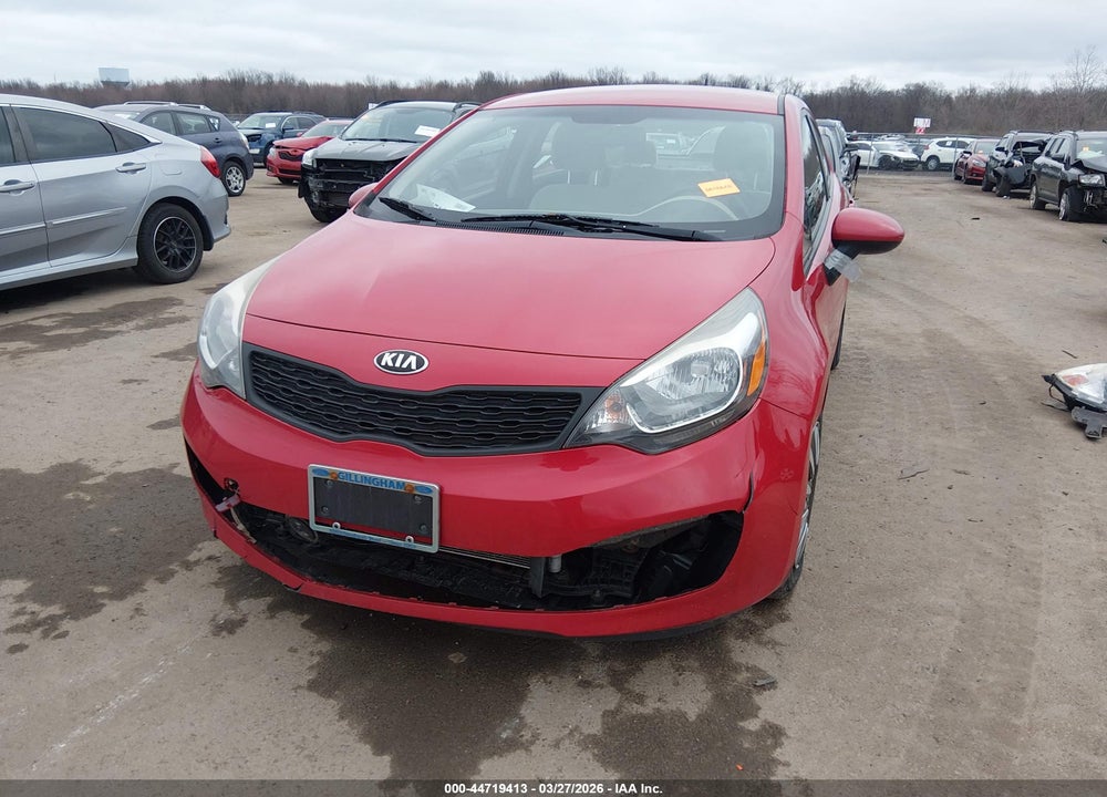 2013 KIA RIO LX VIN: KNADM4A33D6203602