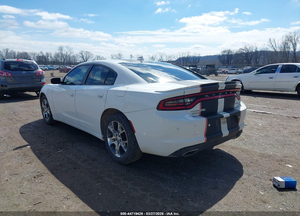 2016 DODGE CHARGER SXT VIN: 2C3CDXJG7GH206383