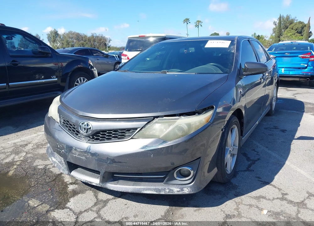 2013 TOYOTA CAMRY SE VIN: 4T1BF1FK7DU680463