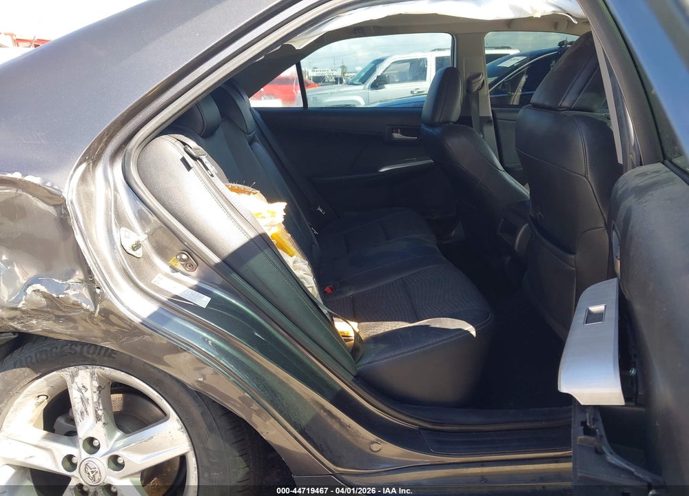 2013 TOYOTA CAMRY SE VIN: 4T1BF1FK7DU680463