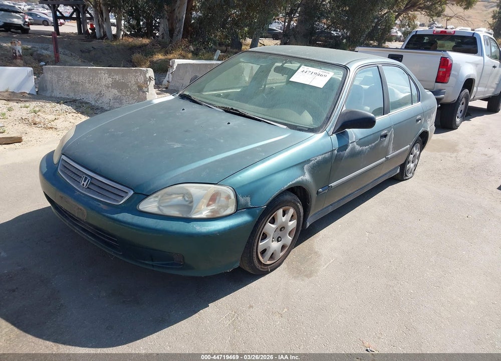 1999 HONDA CIVIC LX VIN: 2HGEJ6677XH542486