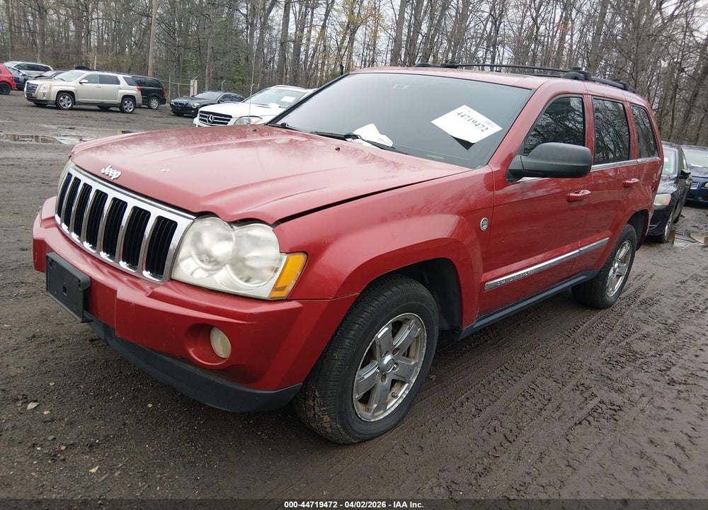2005 JEEP GRAND CHEROKEE LIMITED VIN: 1J8HR58255C618537