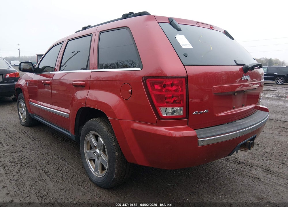2005 JEEP GRAND CHEROKEE LIMITED VIN: 1J8HR58255C618537