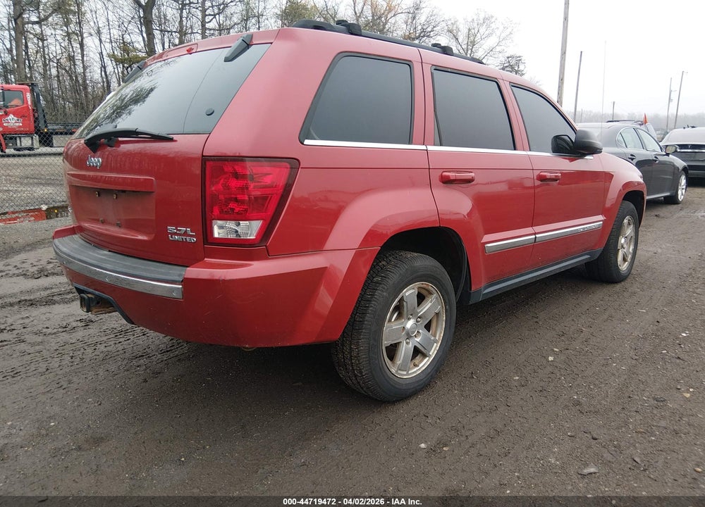 2005 JEEP GRAND CHEROKEE LIMITED VIN: 1J8HR58255C618537