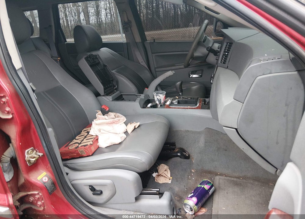 2005 JEEP GRAND CHEROKEE LIMITED VIN: 1J8HR58255C618537