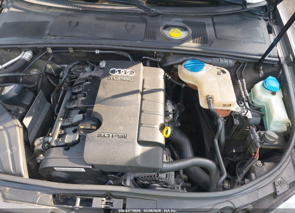 2007 AUDI A4 2.0T VIN: WAUAF48H97K028265