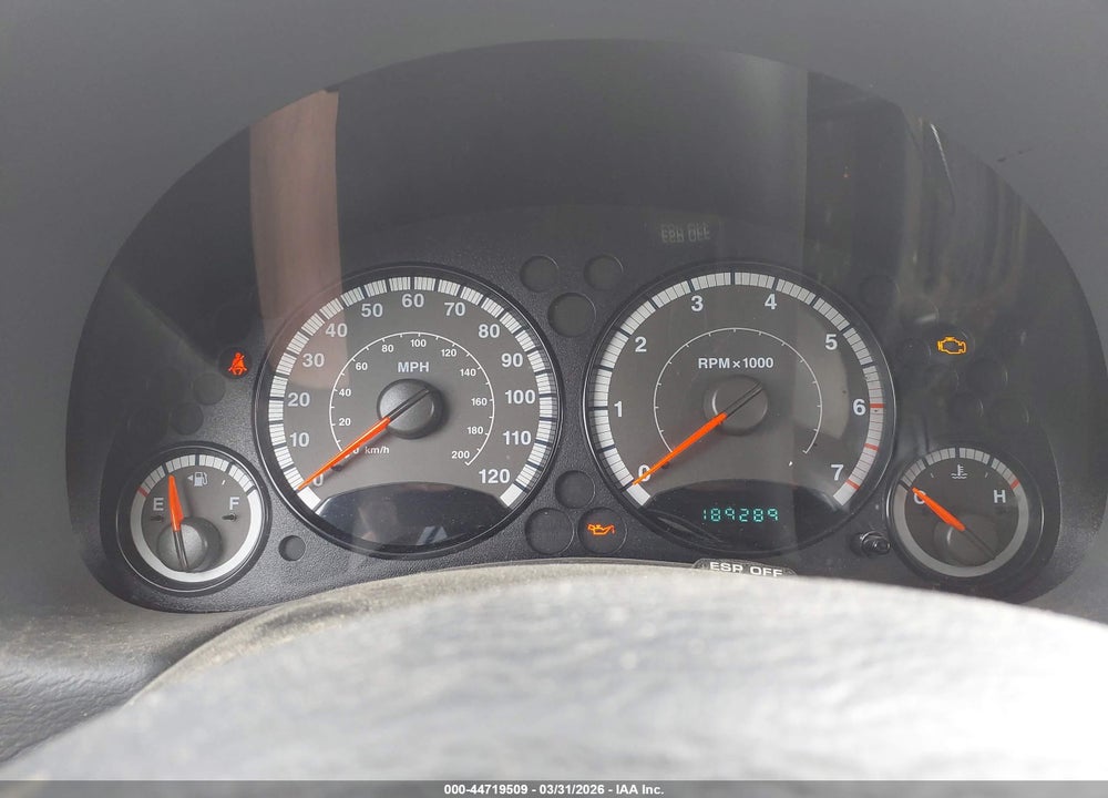 2007 JEEP LIBERTY SPORT VIN: 1J4GL48K77W710792