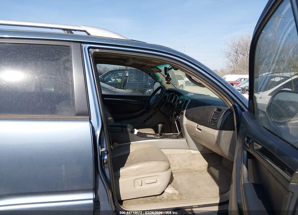 2003 TOYOTA 4RUNNER LIMITED V6 VIN: JTEZU17R930010628