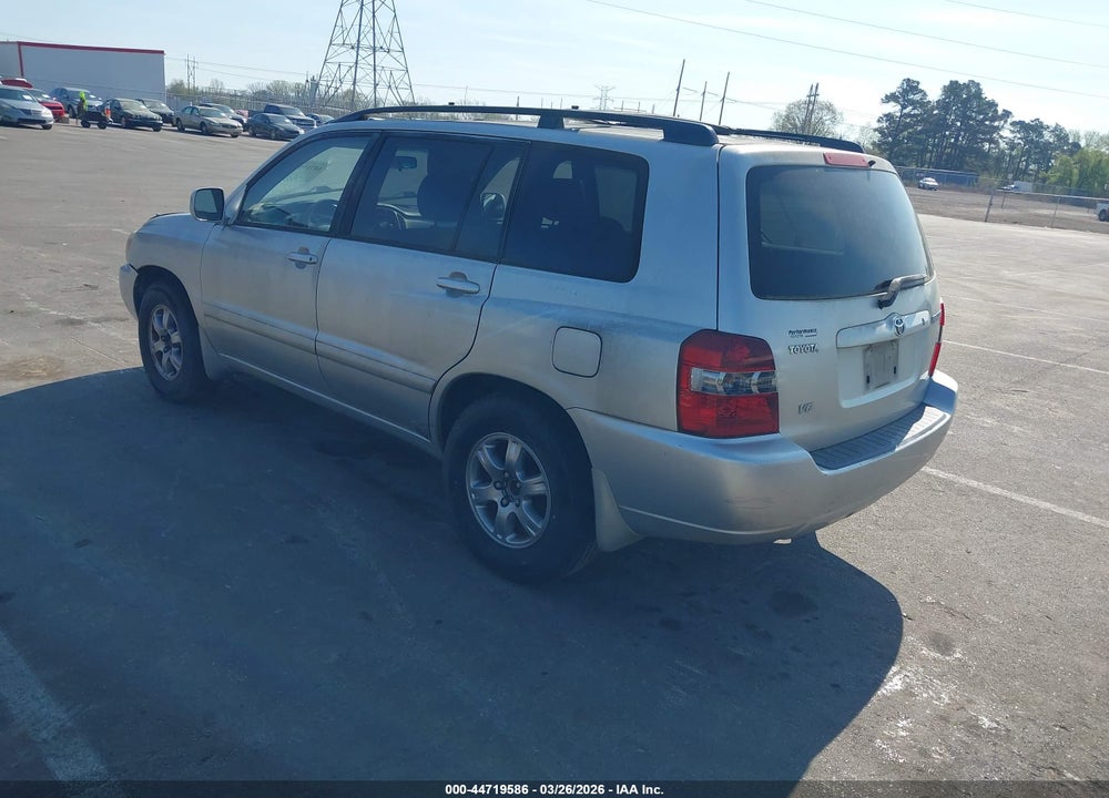2005 TOYOTA HIGHLANDER V6 VIN: JTEDP21A950086914