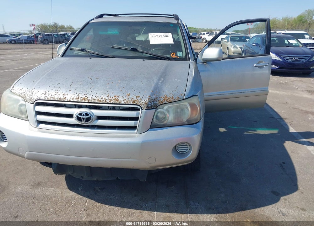2005 TOYOTA HIGHLANDER V6 VIN: JTEDP21A950086914