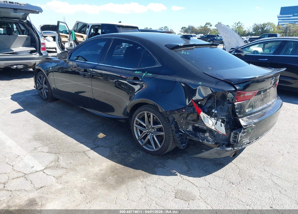 2016 LEXUS IS 200T VIN: JTHBA1D2XG5033381