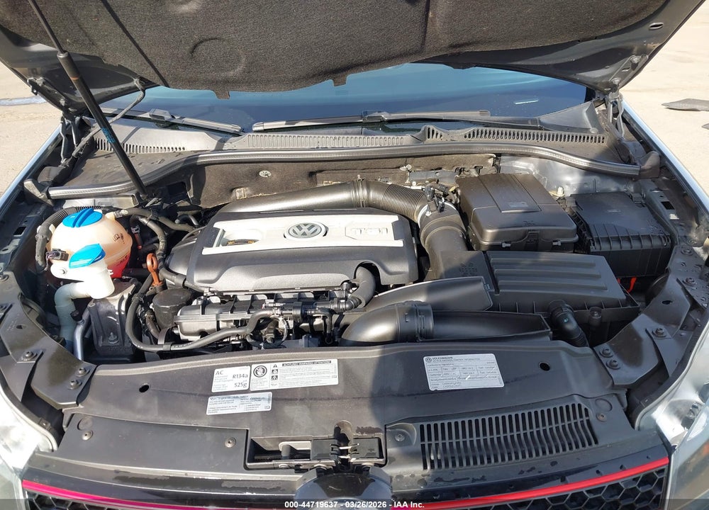 2012 VOLKSWAGEN GTI 2-DOOR VIN: WVWFD7AJ8CW286812
