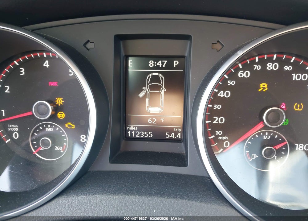 2012 VOLKSWAGEN GTI 2-DOOR VIN: WVWFD7AJ8CW286812