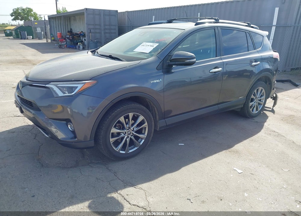 2018 TOYOTA RAV4 HYBRID LIMITED VIN: JTMDJREV0JD243356