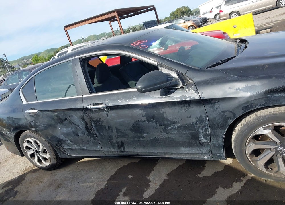 2016 HONDA ACCORD EX VIN: 1HGCR2F7XGA214549