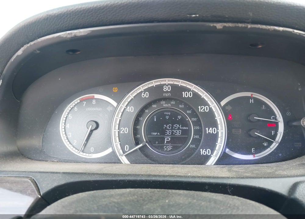 2016 HONDA ACCORD EX VIN: 1HGCR2F7XGA214549