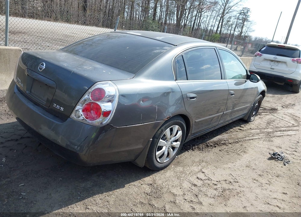 2006 NISSAN ALTIMA 2.5 S VIN: 1N4AL11D06N413895