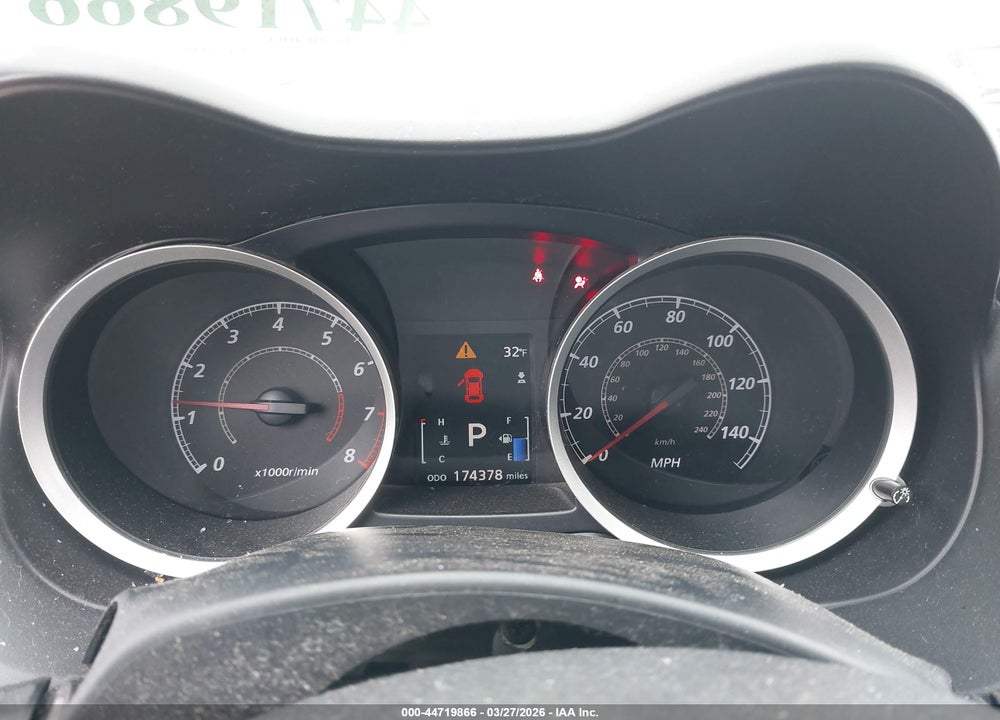 2010 MITSUBISHI LANCER GTS VIN: JA32U8FW4AU013477