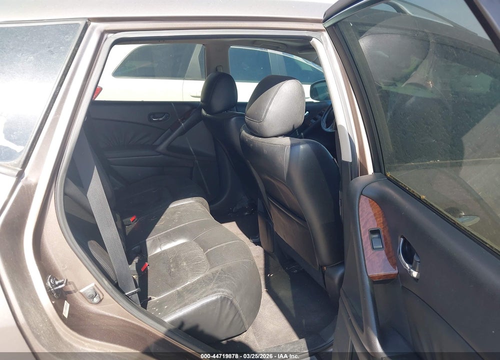 2009 NISSAN MURANO LE VIN: JN8AZ18W49W114347